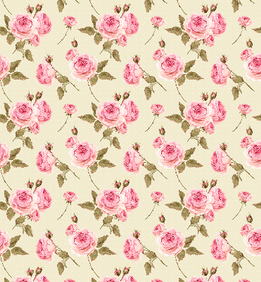 Blackout roller blind Roses
