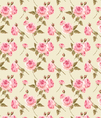Blackout roller blind Roses