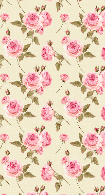 Blackout roller blind Roses