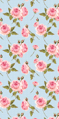 Blackout roller blind Roses