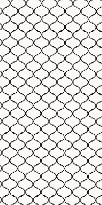 Fabric roller blind for window barbed wire style