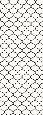 Fabric roller blind for window Barbed wire