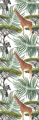 Blackout roller blind for window Animals and trees