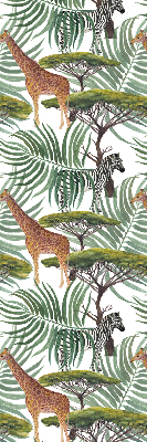 Blackout roller blind for window Animals and trees