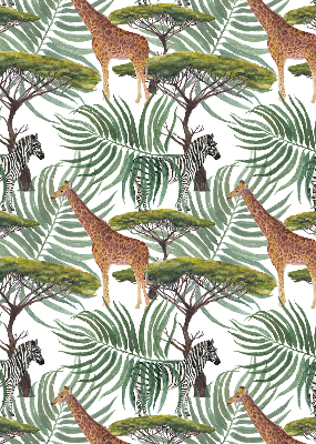 Blackout roller blind for window Animals and trees