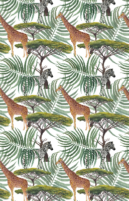 Blackout roller blind for window Animals and trees