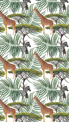 Blackout roller blind for window Animals and trees