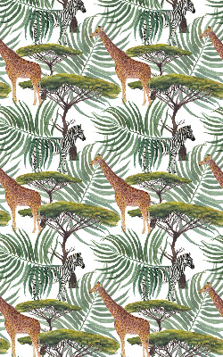 Blackout roller blind for window Animals and trees