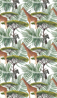Blackout roller blind for window Animals and trees