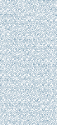 Fabric roller blind for window Semicircle