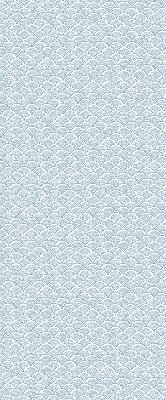 Fabric roller blind for window Semicircle