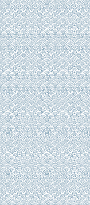 Fabric roller blind for window Semicircle