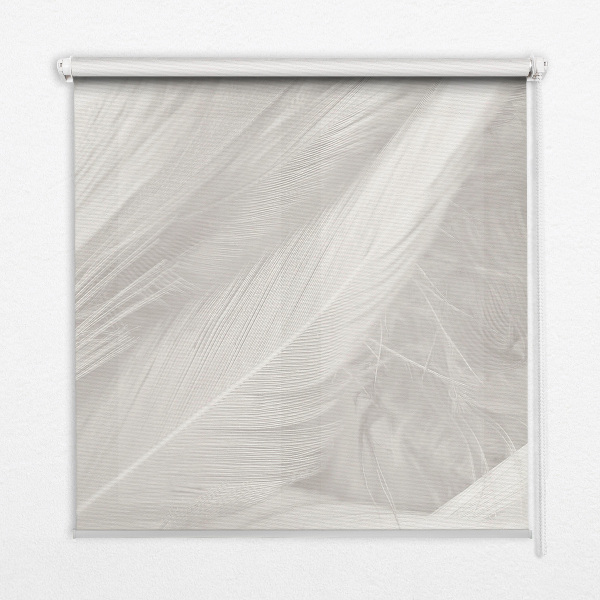 Blackout roller blind for window feathers