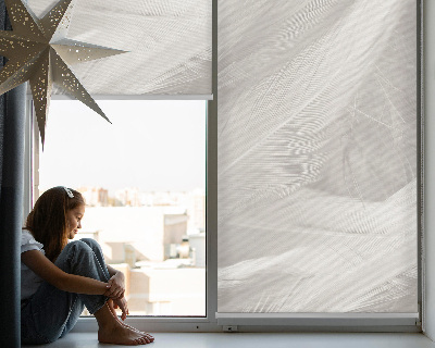 Blackout roller blind for window feathers
