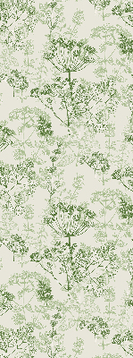 Blackout roller blind Green plants