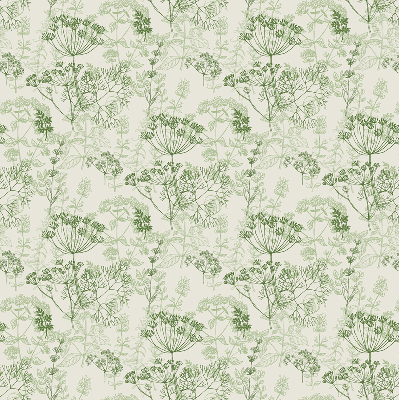 Blackout roller blind Green plants