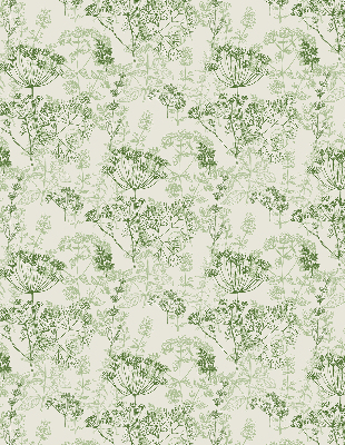 Blackout roller blind Green plants
