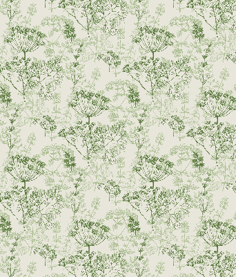 Blackout roller blind Green plants