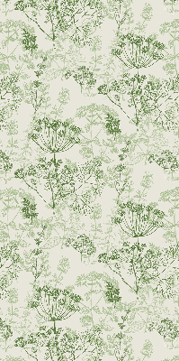 Blackout roller blind Green plants