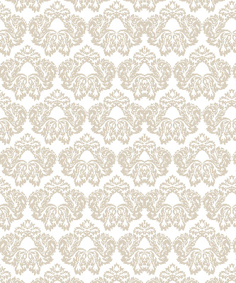 Fabric roller blind for window Beige pattern