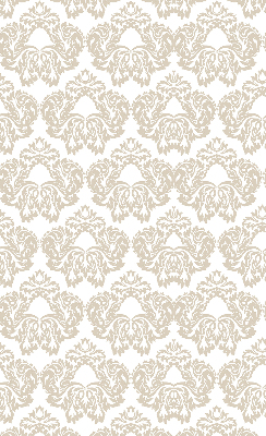 Fabric roller blind for window Beige pattern