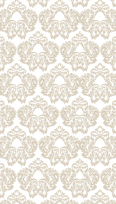 Fabric roller blind for window Beige pattern