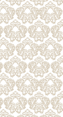 Fabric roller blind for window Beige pattern