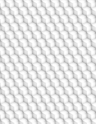 Fabric roller blind for window 3d cubes