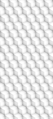 Fabric roller blind for window 3d cubes