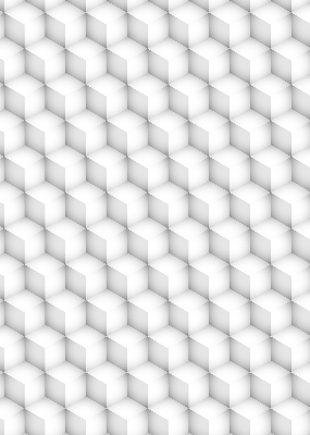 Fabric roller blind for window 3d cubes