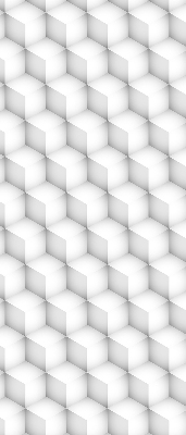 Fabric roller blind for window 3d cubes