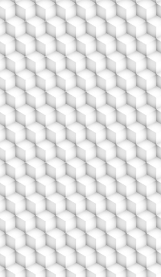 Fabric roller blind for window 3d cubes