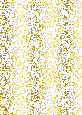 Blackout roller blind Golden branches