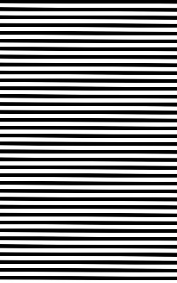 Blackout roller blind for window with black stripes