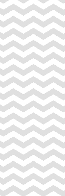 Fabric roller blind for window Gray zigzags