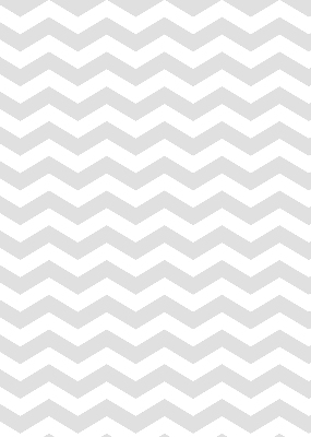 Fabric roller blind with a gray zigzag pattern