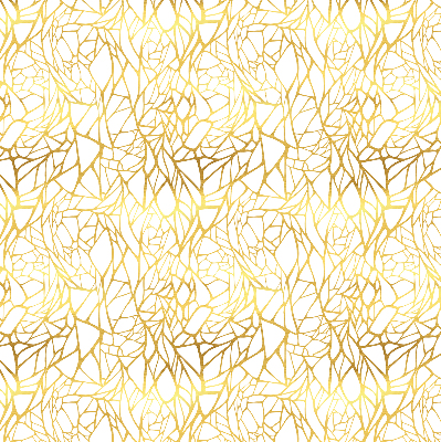 Blackout roller blind Yellow pattern