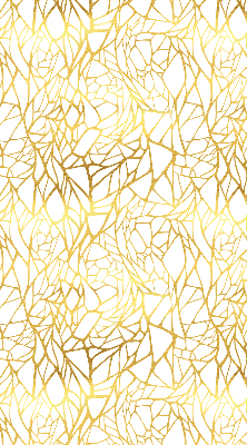 Blackout roller blind Yellow pattern