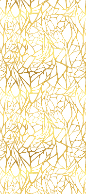 Blackout roller blind Yellow pattern