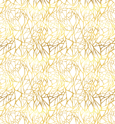 Blackout roller blind Yellow pattern