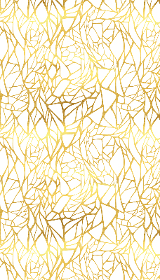 Blackout roller blind Yellow pattern
