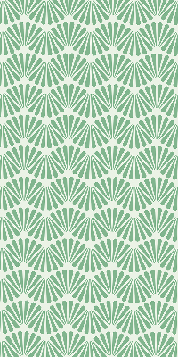 Blackout roller blind for window Green slalom