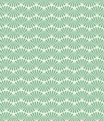 Blackout roller blind for window Green slalom