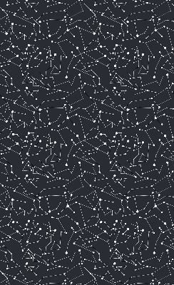 Fabric roller blind for window Constellation