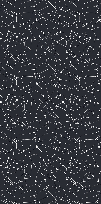 Fabric roller blind for window Constellation