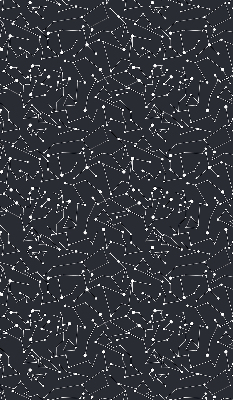Fabric roller blind for window Constellation