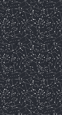 Fabric roller blind for window Constellation