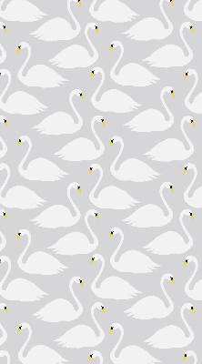 Blackout roller blind Swans