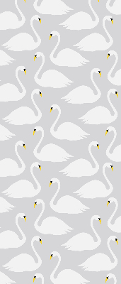 Blackout roller blind Swans