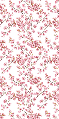 Blackout roller blind Pink lily